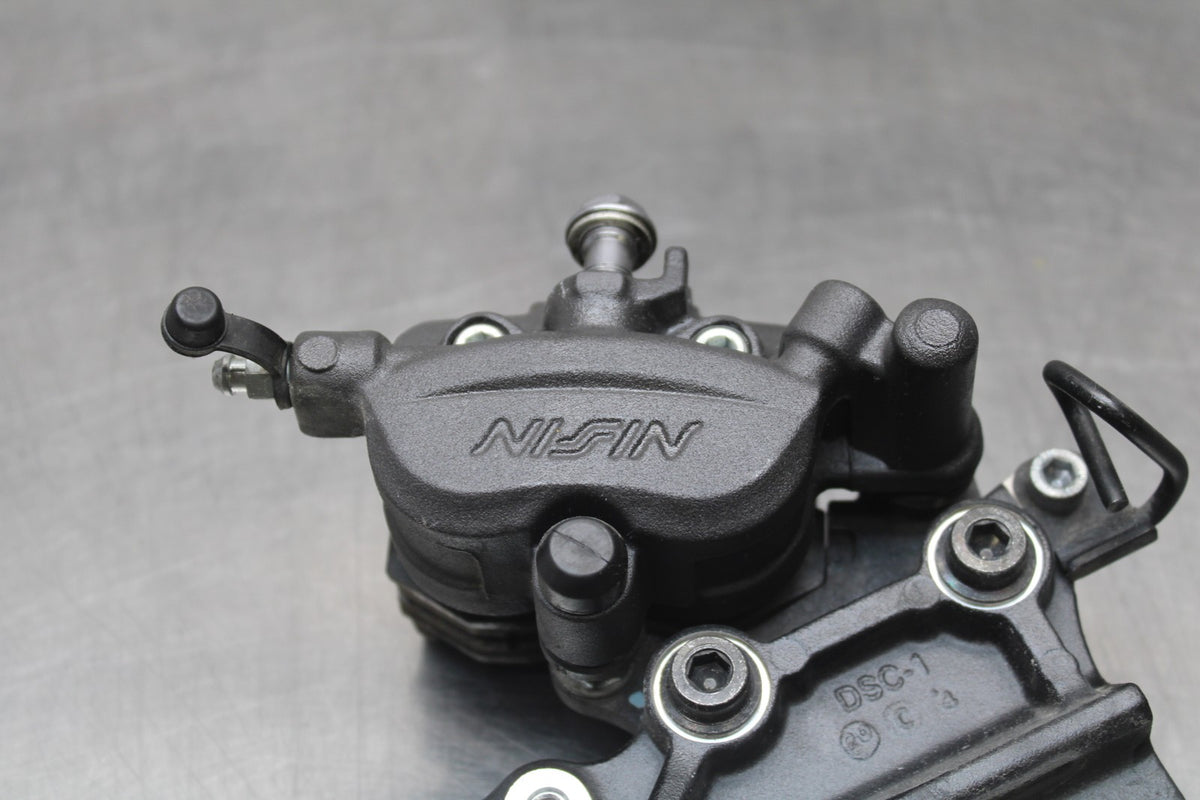 24 KAWASAKI NINJA 500 ABS REAR BACK BRAKE CALIPER W MOUNT BRACKET BB818
