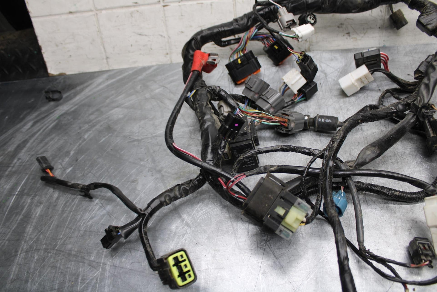 15-17 KAWASAKI EX 650 NINJA  EX 650 ABS ENGINE WIRING HARNESS MOTOR WIRE BB494