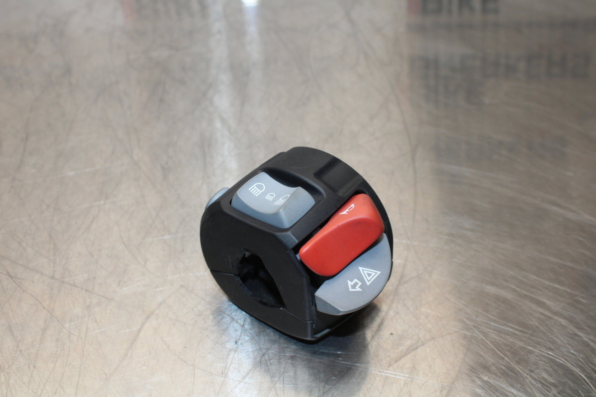06-12 BMW F800ST LEFT CLIP ON HANDLE HORN SIGNALS SWITCH SWITCHES BB144