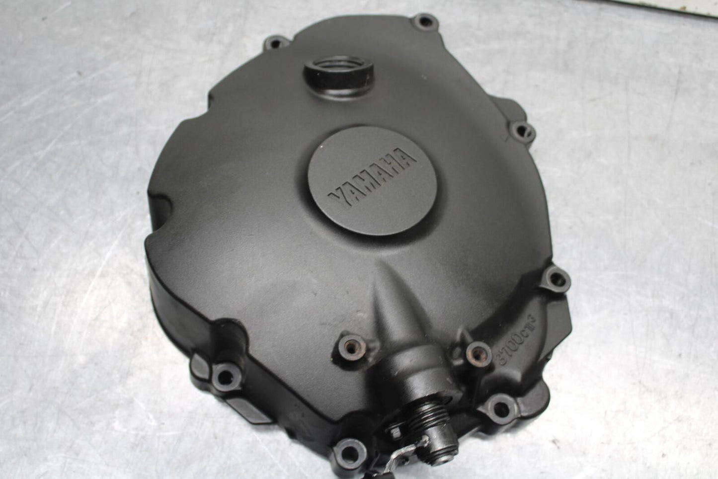 09-14 YAMAHA YZF R1 CLUTCH SIDE ENGINE MOTOR COVER 14B-15421-00-00 BB471