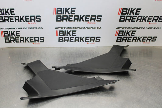 18-23 KAWASAKI NINJA 400 EX400 ABS RIGHT LEFT SIDE SEAT PANELS TRIMS COWLS BB192