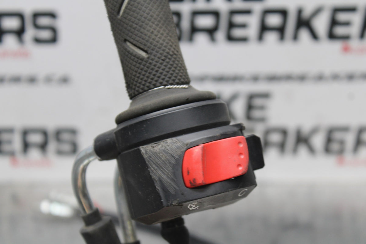 09 SUZUKI GSXR1000 RIGHT CLIP ON HANDLE KILL OFF START SWITCH SWITCHES BB777