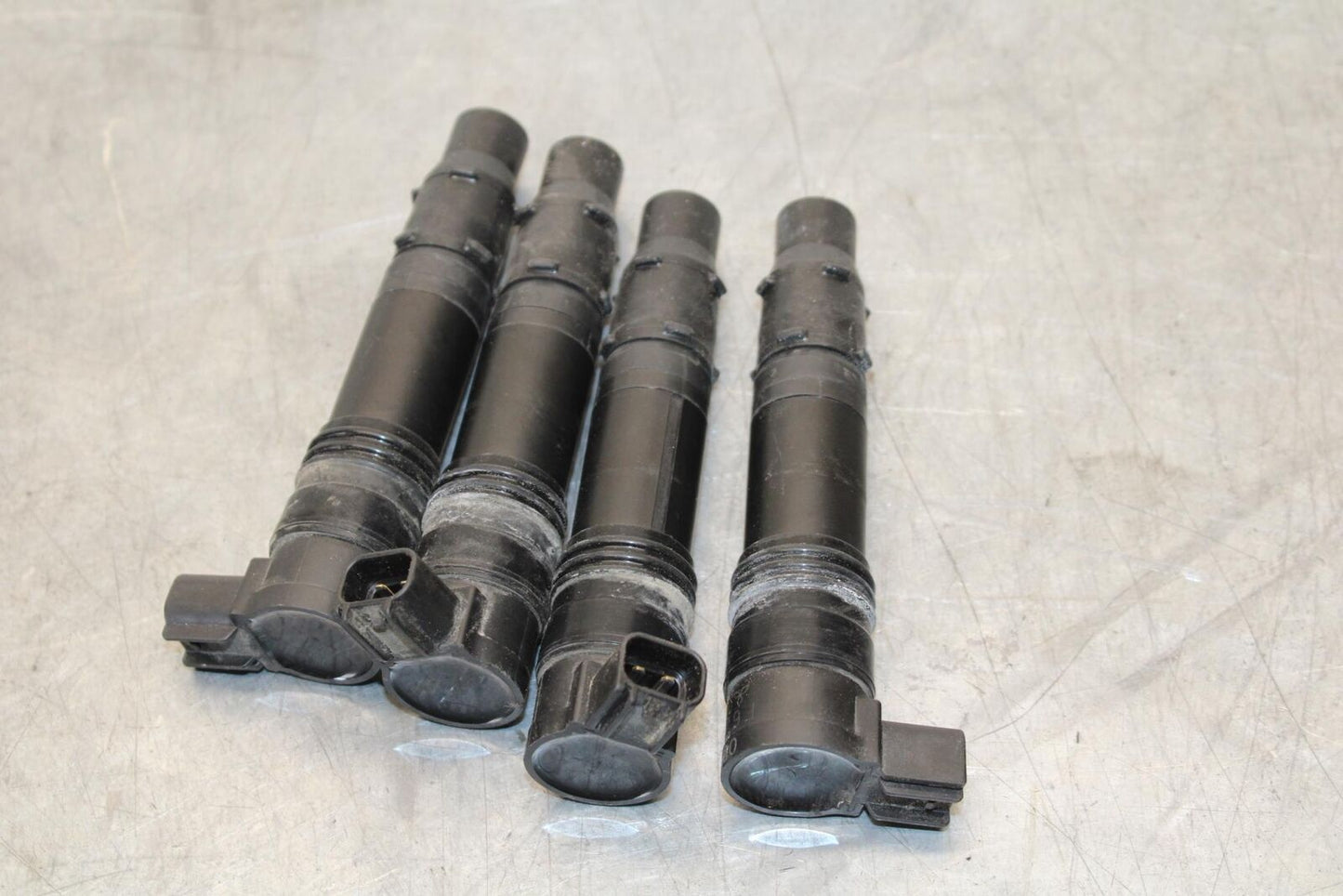 2011 Kawasaki Ninja ZX10R ZX1000K ABS IGNITION COILS COIL SPARK PLUG CAPS BB555