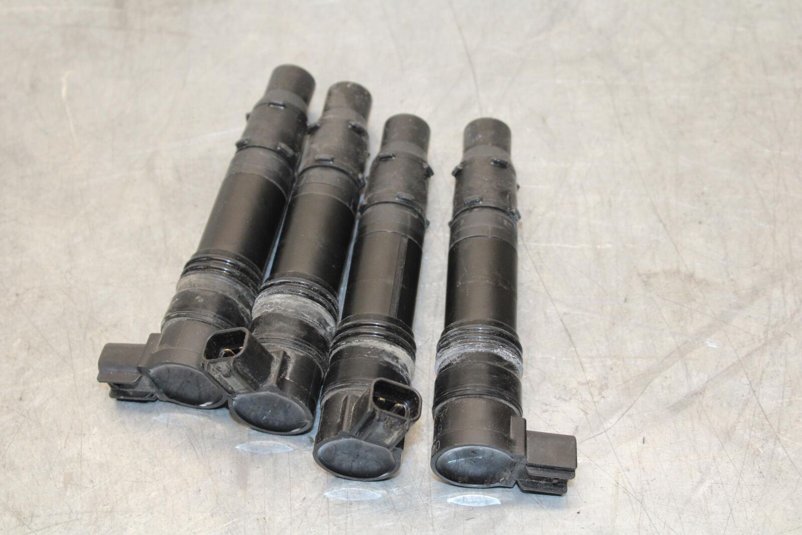 2011 Kawasaki Ninja ZX10R ZX1000K ABS IGNITION COILS COIL SPARK PLUG CAPS BB555