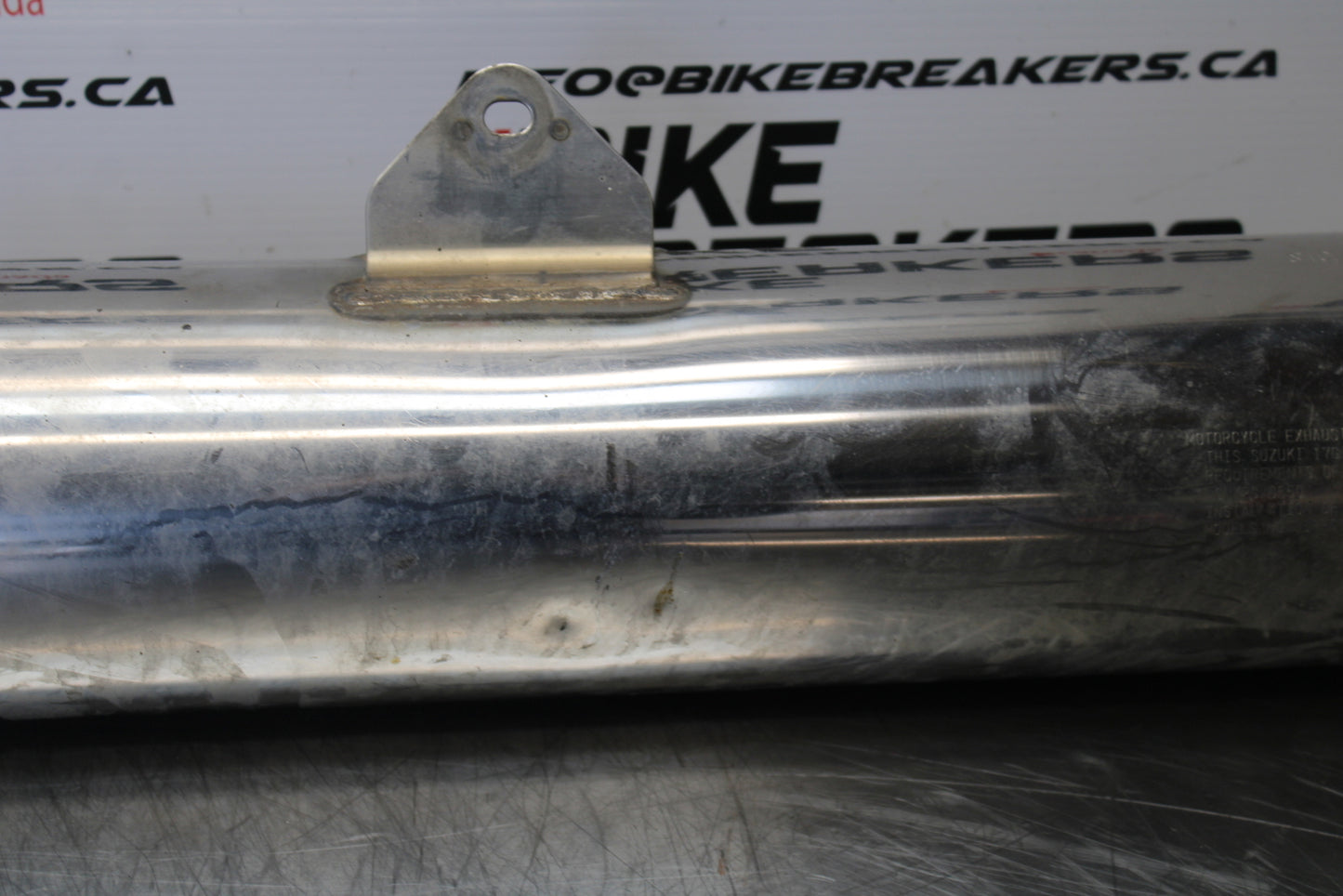 03 SUZUKI SV650S FULL EXHAUST SYSTEM HEADERS PIPE MUFFLER BB167