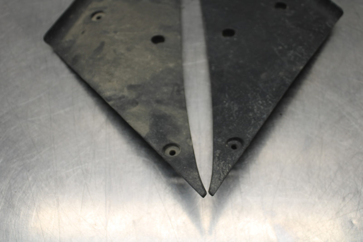 07-08 KAWASAKI NINJA ZX6R LOWER FRONT UPPER INNER HEADLIGHT COWL FAIRING  BB203