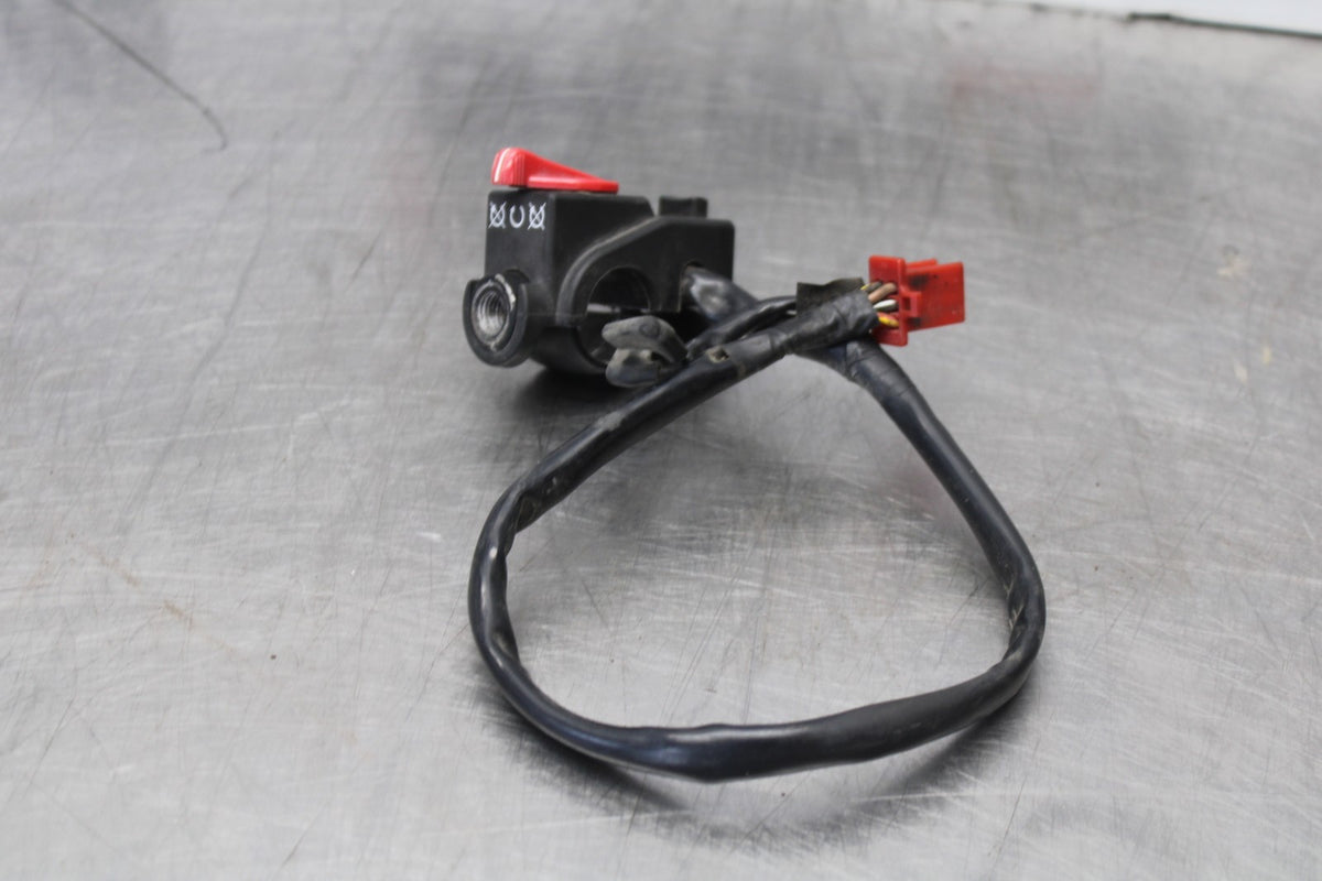 06 KAWASAKI KLR650 RIGHT CLIP ON HANDLE KILL OFF START SWITCH SWITCHES BB919