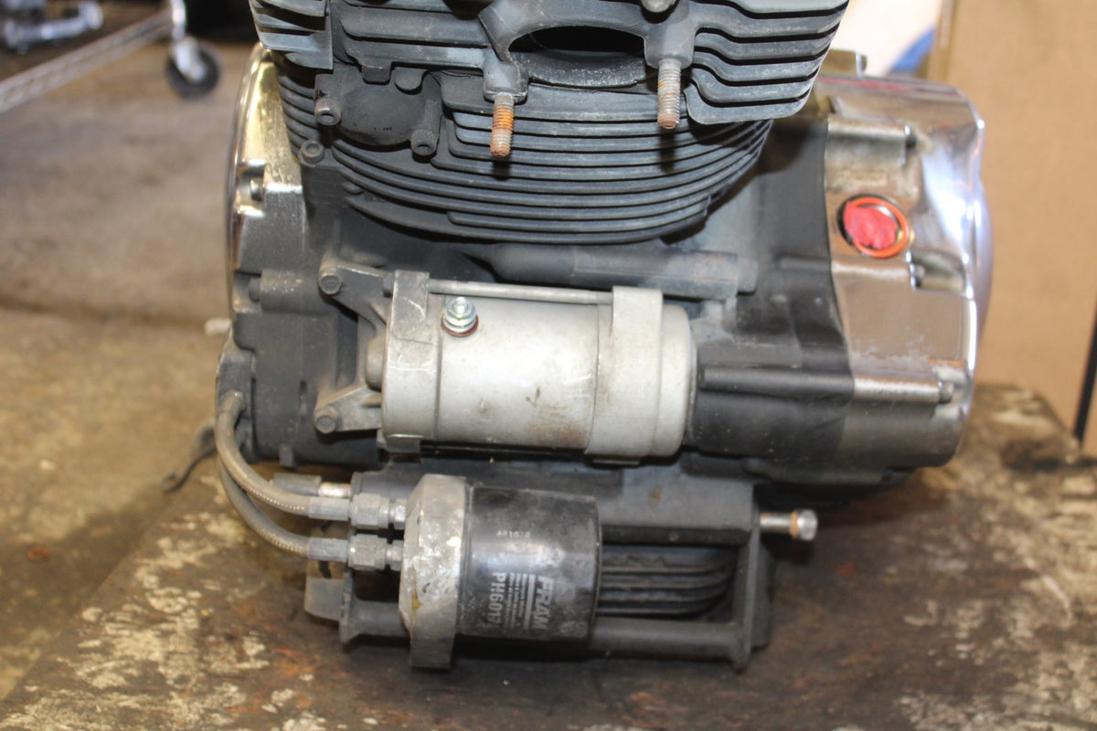 08 YAMAHA V STAR 1100 XVS1100AW CLASSIC ENGINE MOTOR BB916