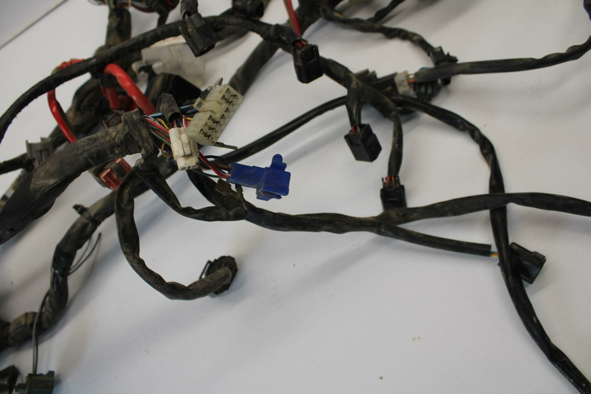 08-16 YAMAHA YZF R6 MAIN ENGINE WIRING HARNESS MOTOR WIRE LOOM BB273