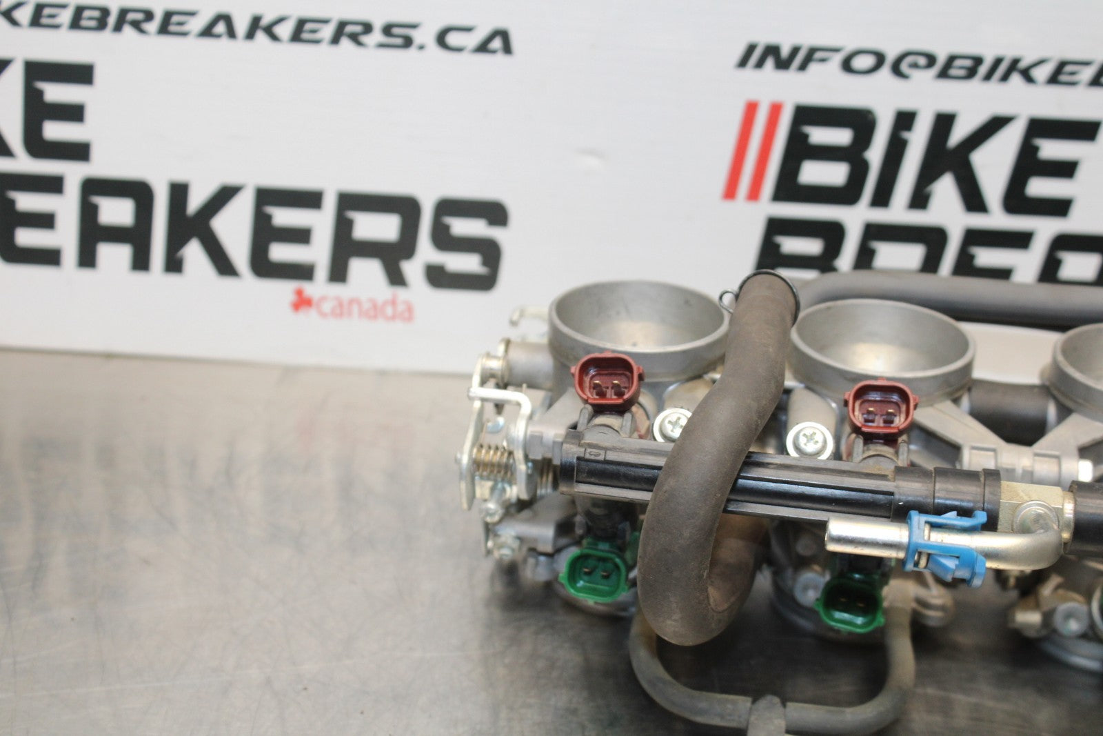 08-10 SUZUKI GSXR 600 MAIN FUEL INJECTORS / THROTTLE BODIES BB202