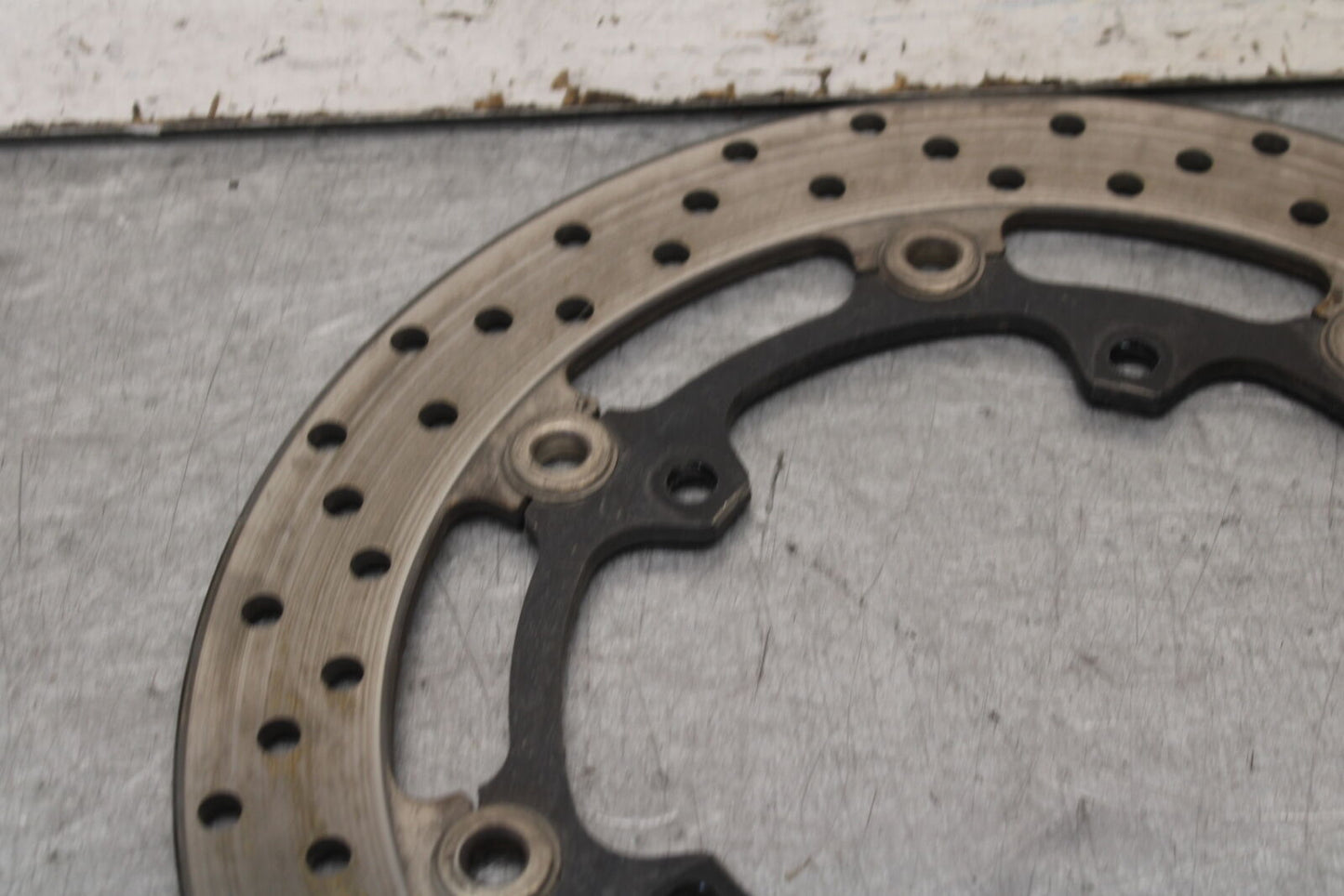 08-09 YAMAHA YZF R6S FRONT LEFT RIGHT BRAKE ROTORS DISCS 5SL-2581T-00-00  BB690