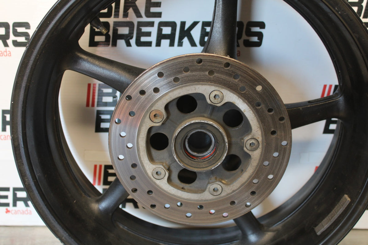 03-04 YAMAHA YZF R6 REAR WHEEL BACK RIM & ROTOR BB890