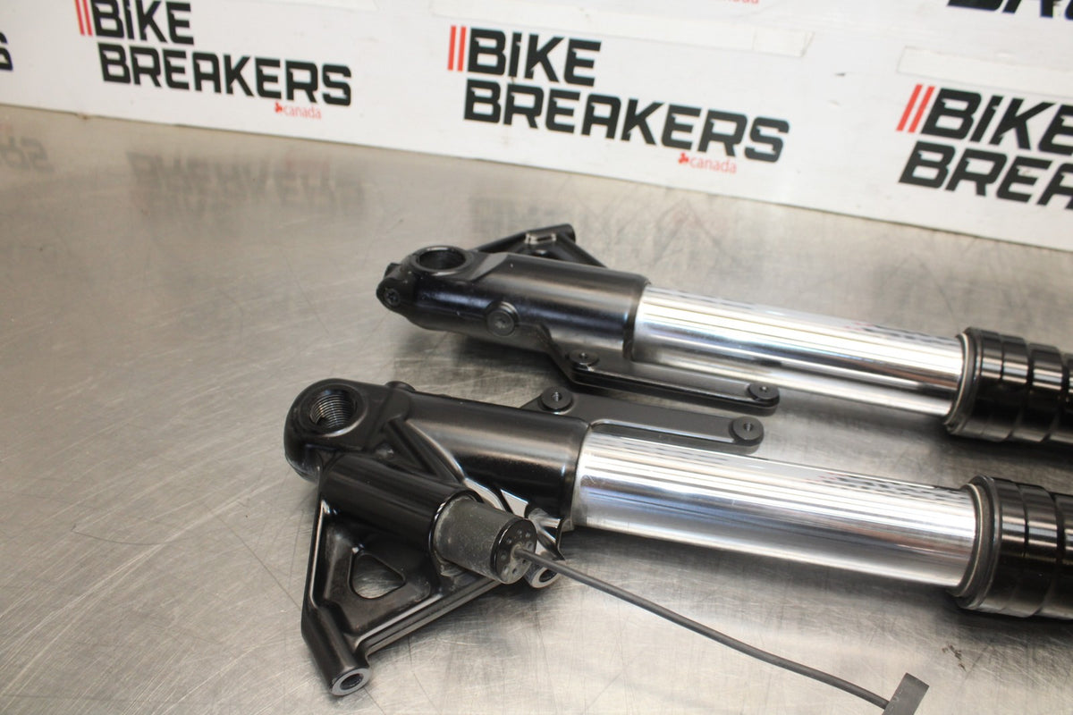 22 HARLEY-DAVIDSON PAN AMERICA 1250 FRONT FORKS SHOCK SUSPENSION SET PAIR BB910