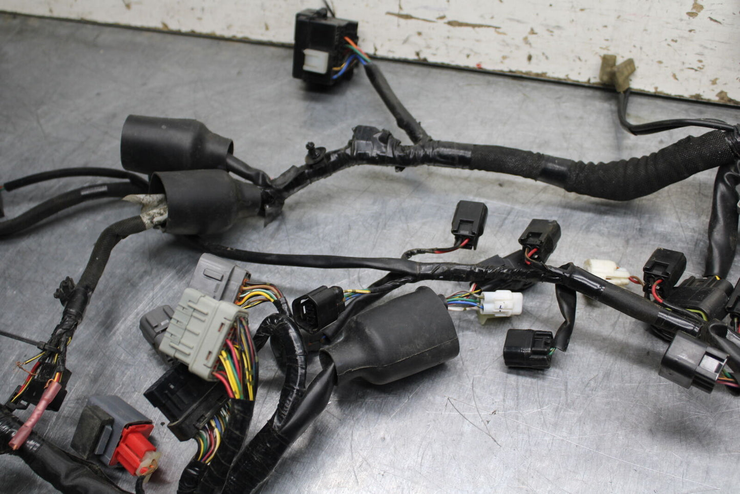 13-17 KAWASAKI NINJA ZX6R ZX636E MAIN ENGINE WIRING HARNESS WIRE LOOM BB735