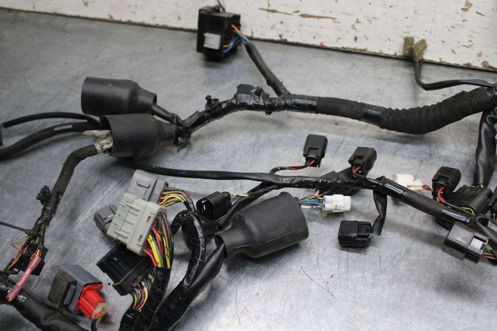 13-17 KAWASAKI NINJA ZX6R ZX636E MAIN ENGINE WIRING HARNESS WIRE LOOM BB735