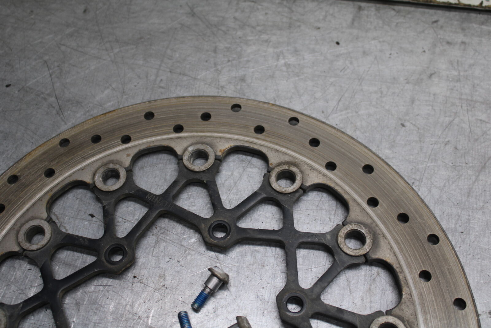 08-09 SUZUKI GSXR600 FRONT LEFT RIGHT BRAKE ROTORS DISCS BB728