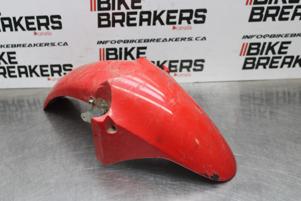 08 HONDA CBR125R FRONT WHEEL FENDER COWL FAIRING BB804