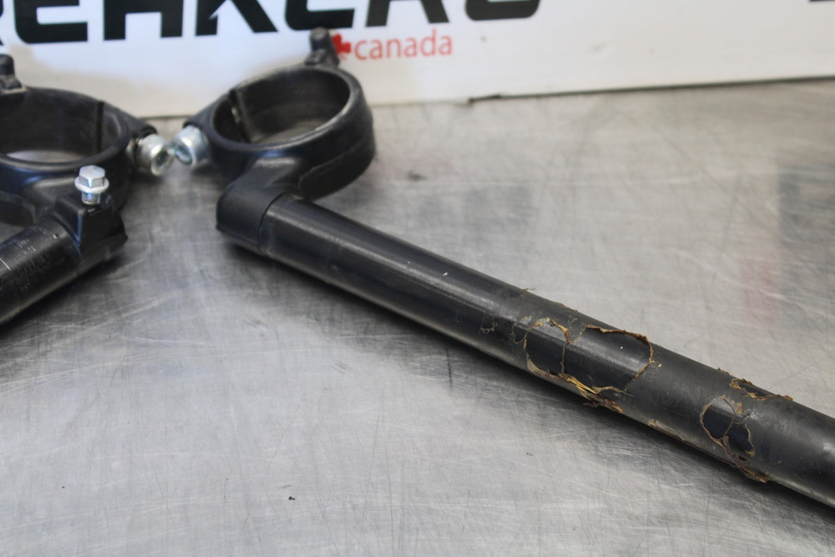 18 SUZUKI GSXR750 LEFT RIGHT CLIP ON ONS HANDLEBARS PAIR SET BB891