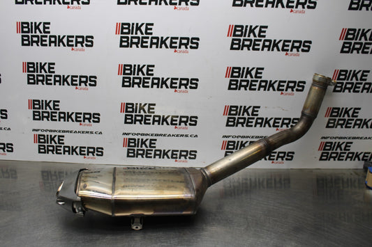 13-24 HONDA CBR600RR EXHAUST PIPE MUFFLER SLIP ON CAN SILENCER BB772