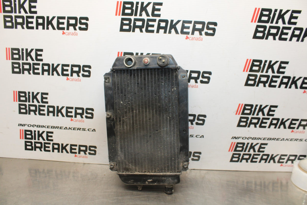 02 KAWASAKI VULCAN 800 VN800B CLASSIC ENGINE COOLER COOLING RADIATOR  BB862