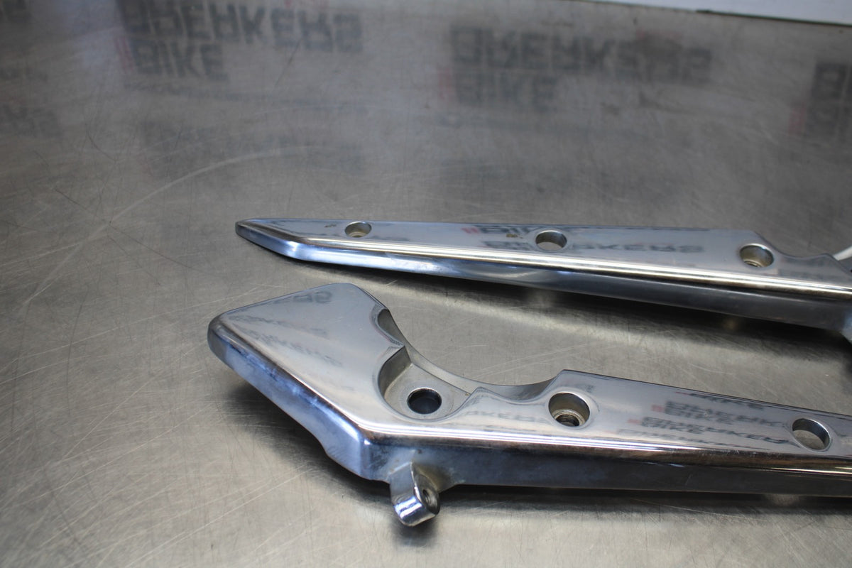03-08 HONDA VTX1300C REAR STRUT FRAME COVER SET PAIR BB868