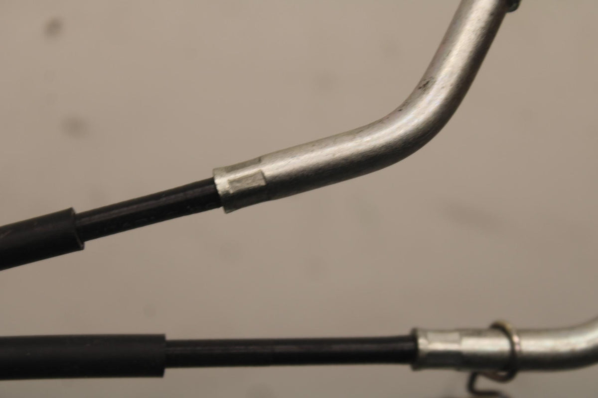 12-17 KAWASAKI ER-6N Z650 THROTTLE CABLES LINES BB607