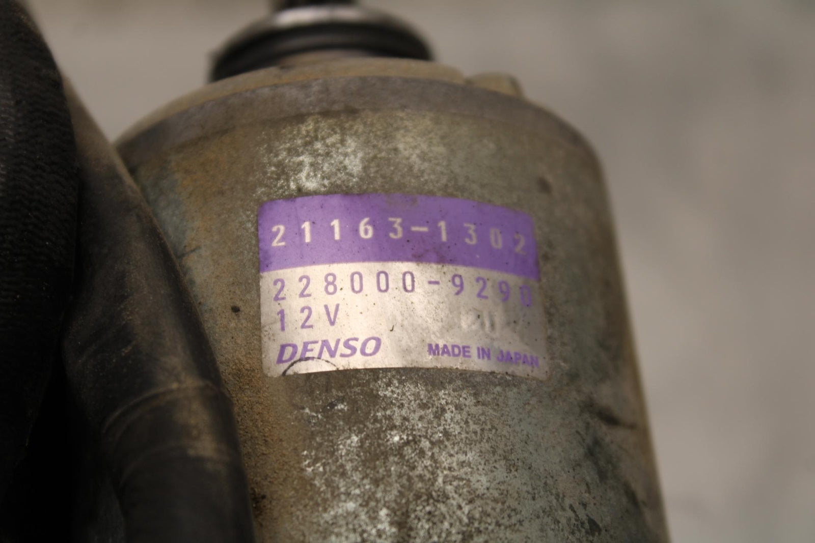 2000 Kawasaki Ninja ZX12R ZX1200A ENGINE STARTING STARTER MOTOR -DC 12V BB565