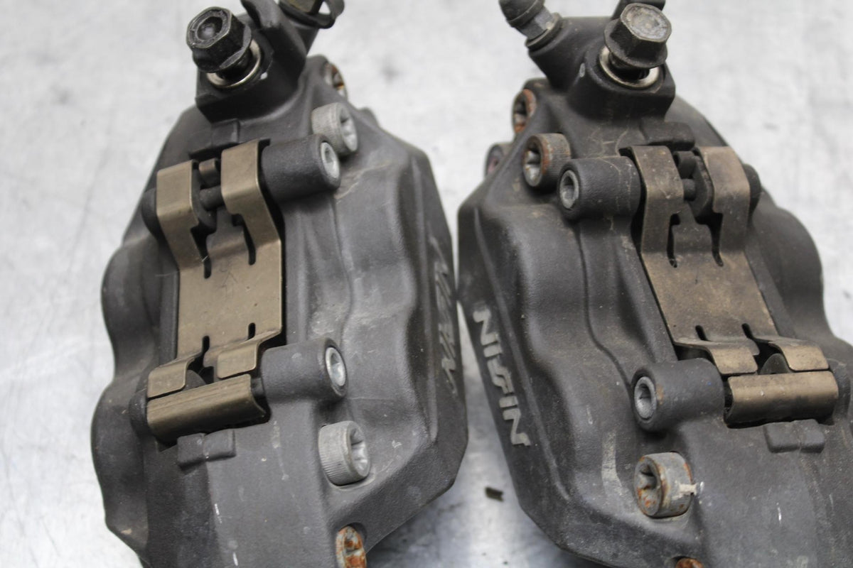 2006 Honda CBR600F4i RIGHT LEFT FRONT BRAKE CALIPER SET PAIR CALIPERS BB567