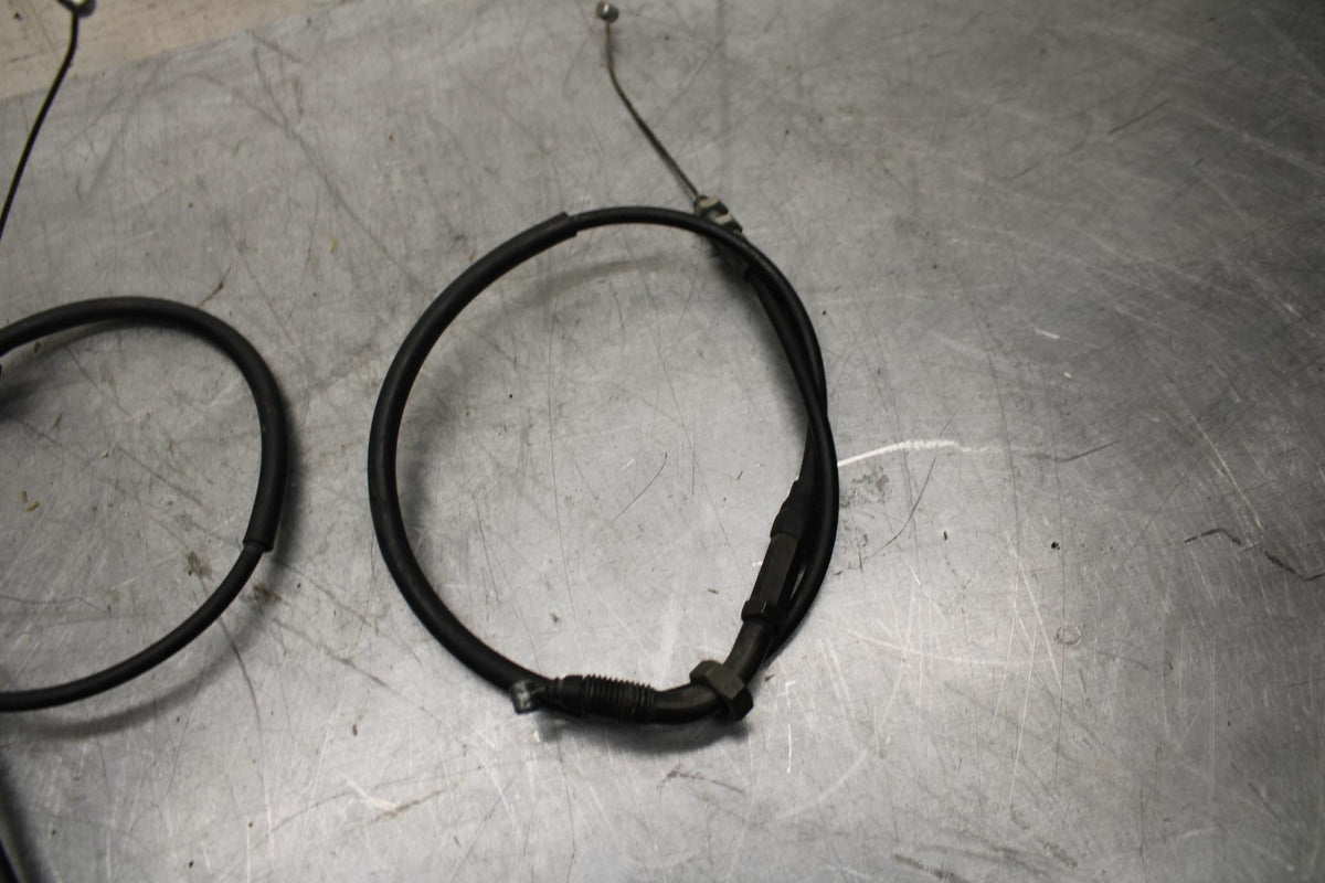 02-03 HONDA CBR900RR 954 THROTTLE CABLES LINES BB497