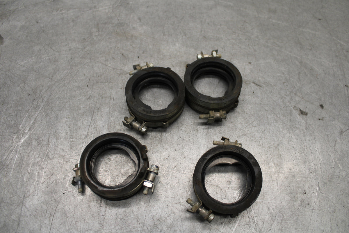 04-06 YAMAHA YZF R1 THROTTLE BODY AIR INTAKE BOOT TUBE SET BB659