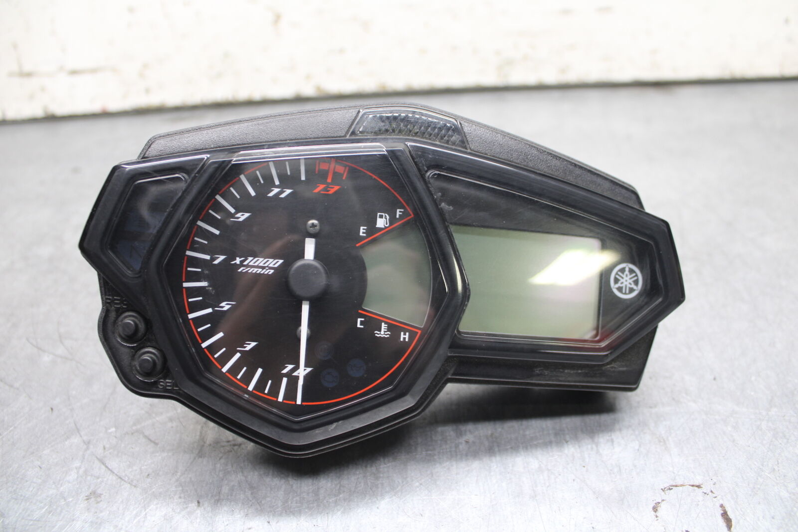 15-17 YAMAHA YZF R3 SPEEDO TACH GAUGES CLUSTER SPEEDOMETER TACHOMETER  BB111