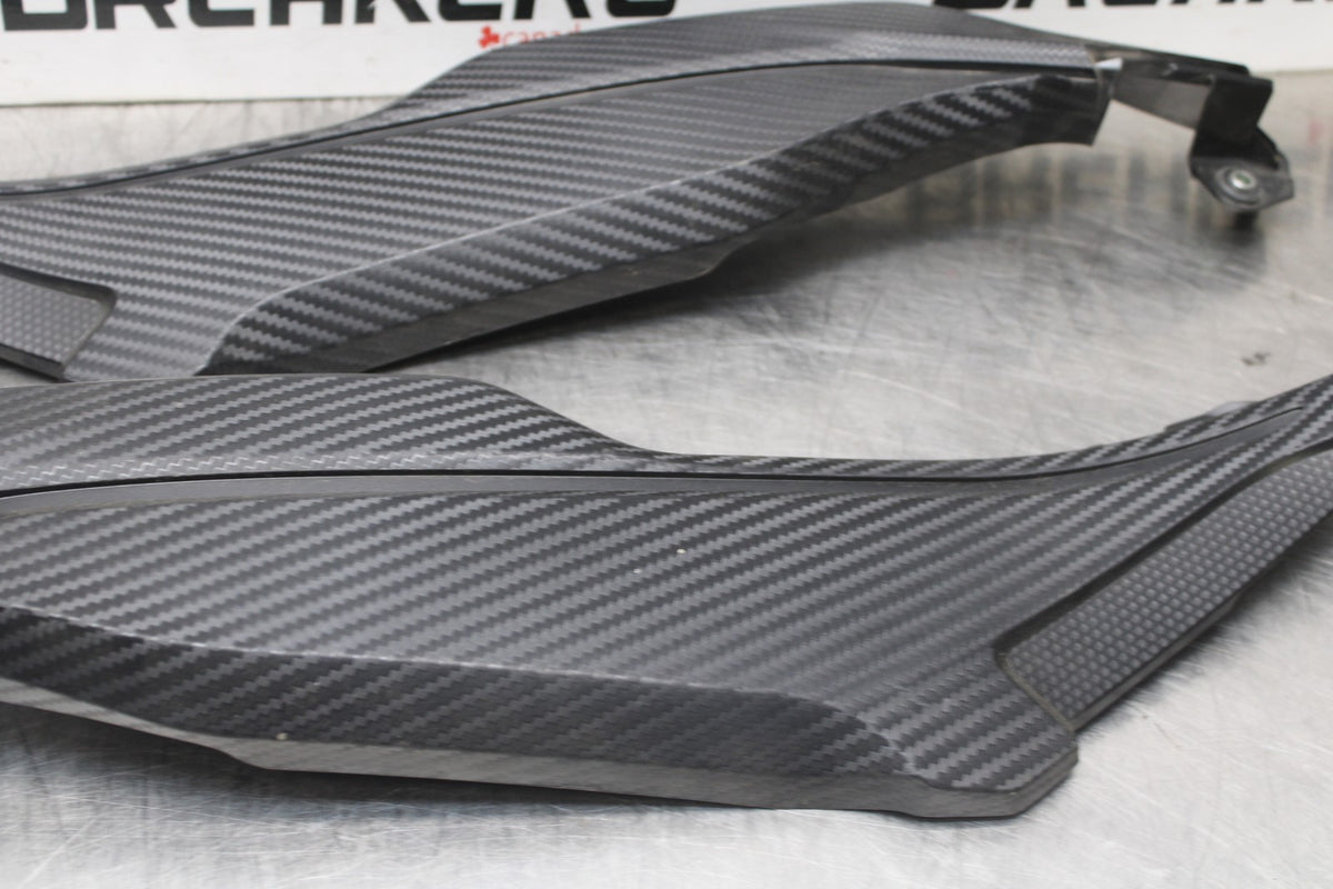 15-17 YAMAHA FJ09 RIGHT LEFT GAS FUEL TANK PANELS COVERS TRIM SET COWLS  BB906