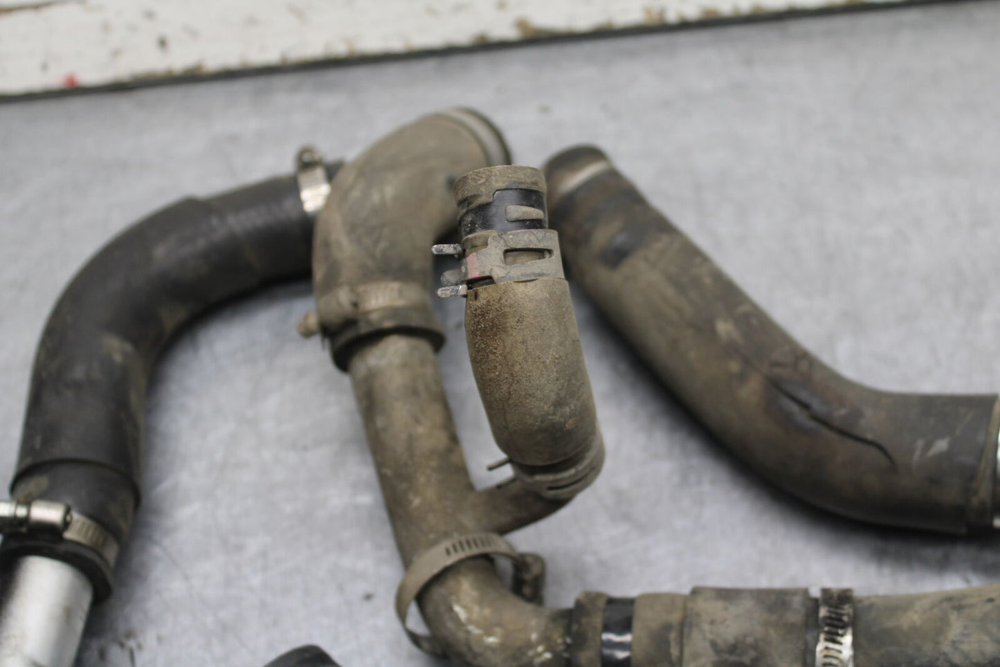06 YAMAHA YZF R6 RADIATOR HOSES ENGINE COOLANT WATER PIPES HOSE KIT SET BB716