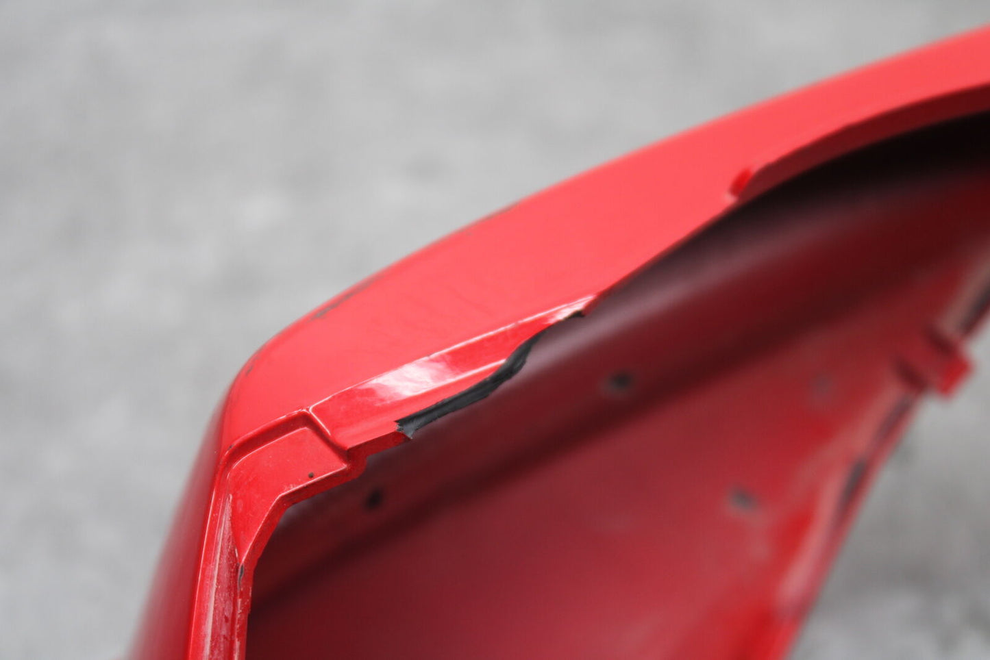 09-12 KAWASAKI NINJA ZX6R RIGHT REAR BACK TAIL FAIRING COWL SHROUD BB640