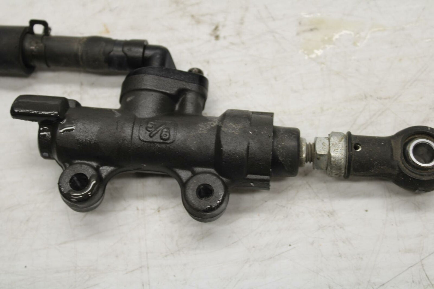04-05 HONDA CBR1000RR REAR BACK BRAKE MASTER CYLINDER W RESERVOIR BB285