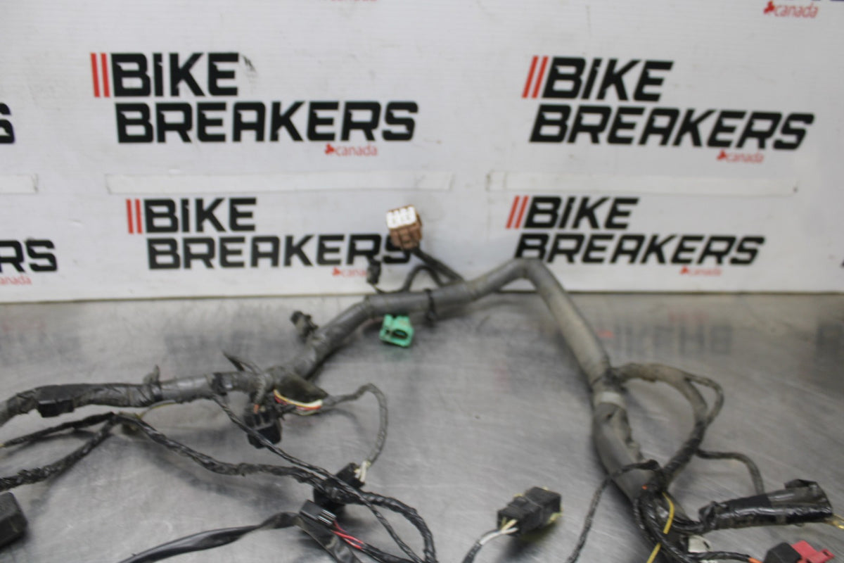 08-09 KAWASAKI NINJA ZX14R MAIN ENGINE WIRING HARNESS MOTOR WIRE LOOM BB932