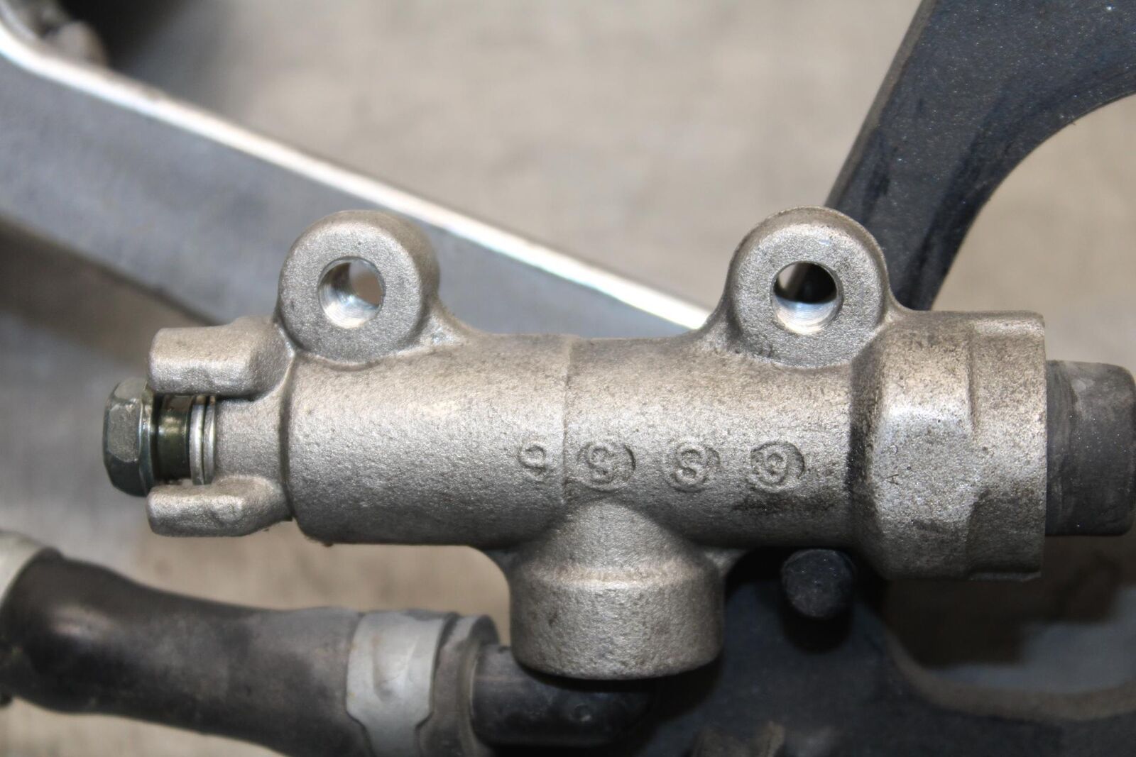 2007 Kawasaki Vulcan 1600 VN1600A Classic REAR BACK BRAKE MASTER CYLINDER  BB616