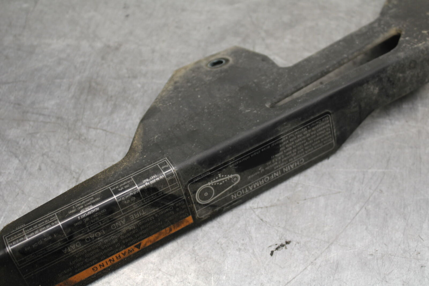 18-24 KAWASAKI NINJA 650 REAR BACK DRIVE CHAIN GUARD COVER SHIELD BB725