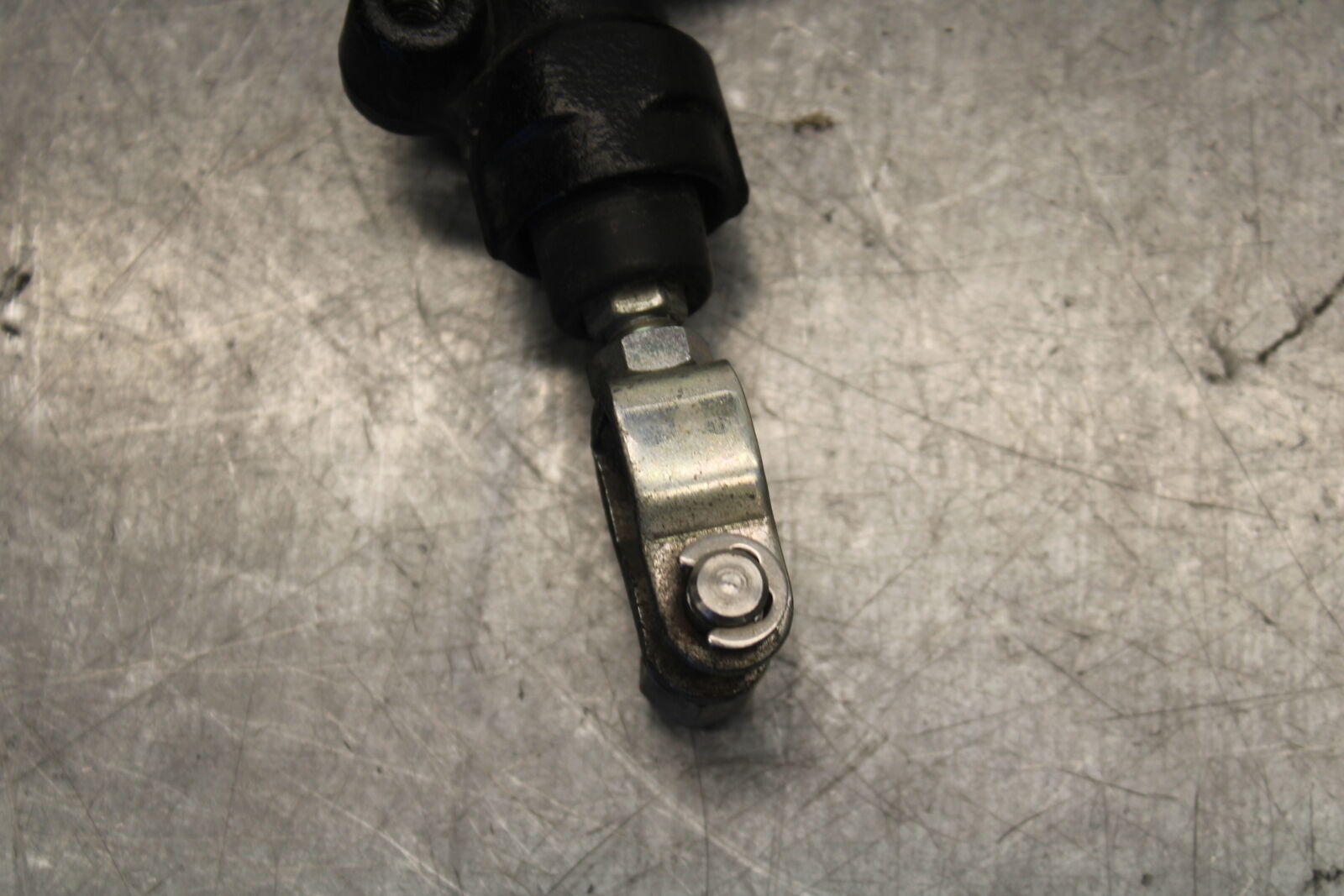 09-12 KAWASAKI NINJA ZX6R REAR BACK BRAKE MASTER CYLINDER W RESERVOIR BB698