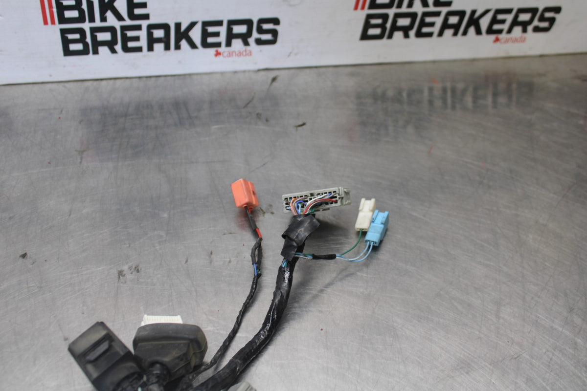 00-01 HONDA CBR929RR HEADLIGHT SPEEDO GAUGES WIRING HARNESS WIRE LOOM BB925