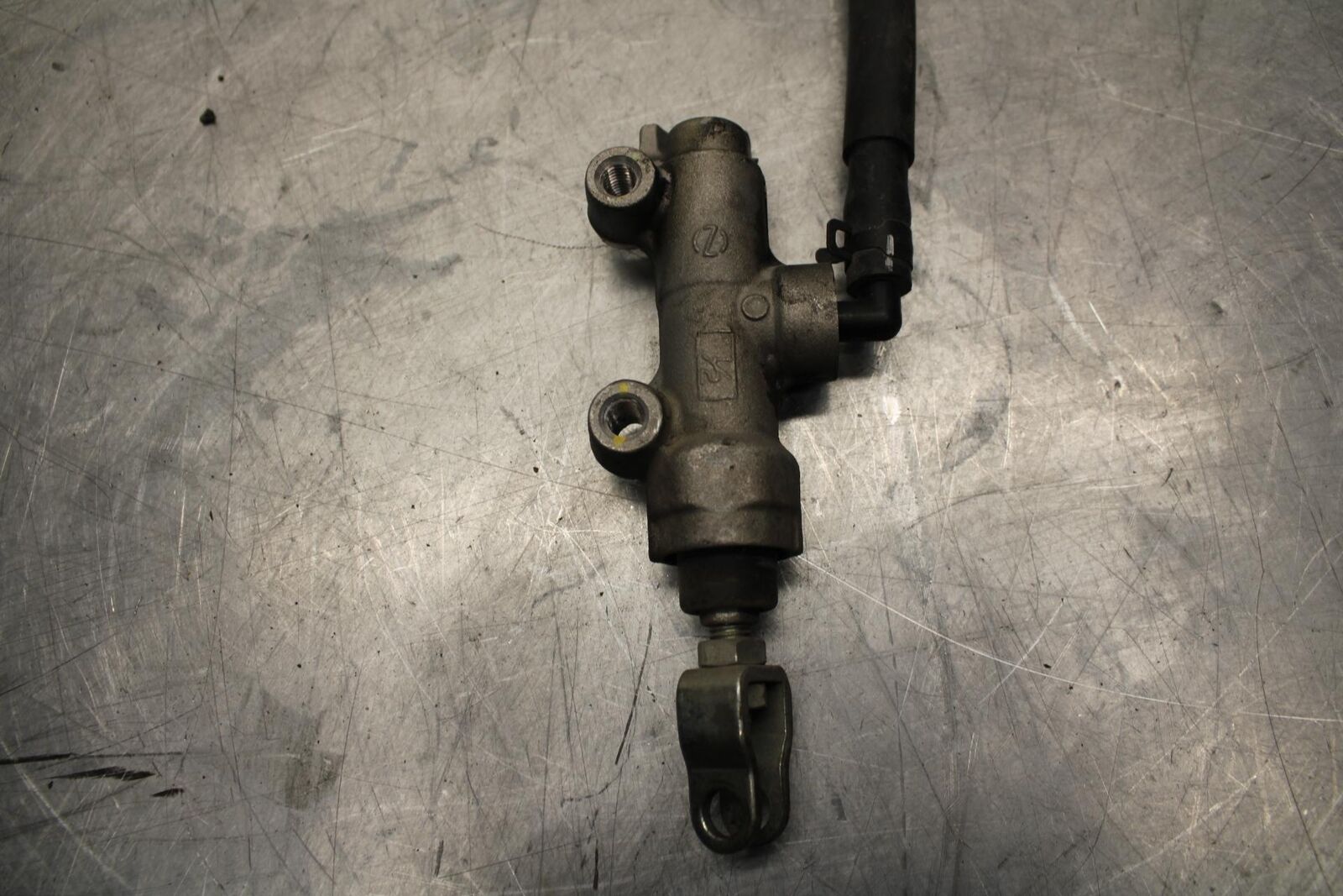 11 KAWASAKI NINJA 650 ER EX 650 REAR  BRAKE MASTER CYLINDER W RESERVOIR BB503