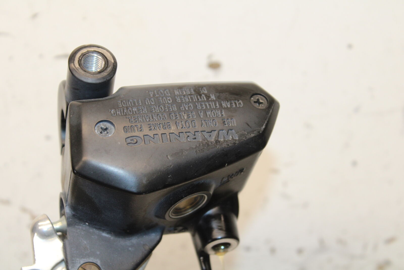 12-17 KAWASAKI ER-6N Z650 FRONT BRAKE MASTER CYLINDER w/ LEVER BB709