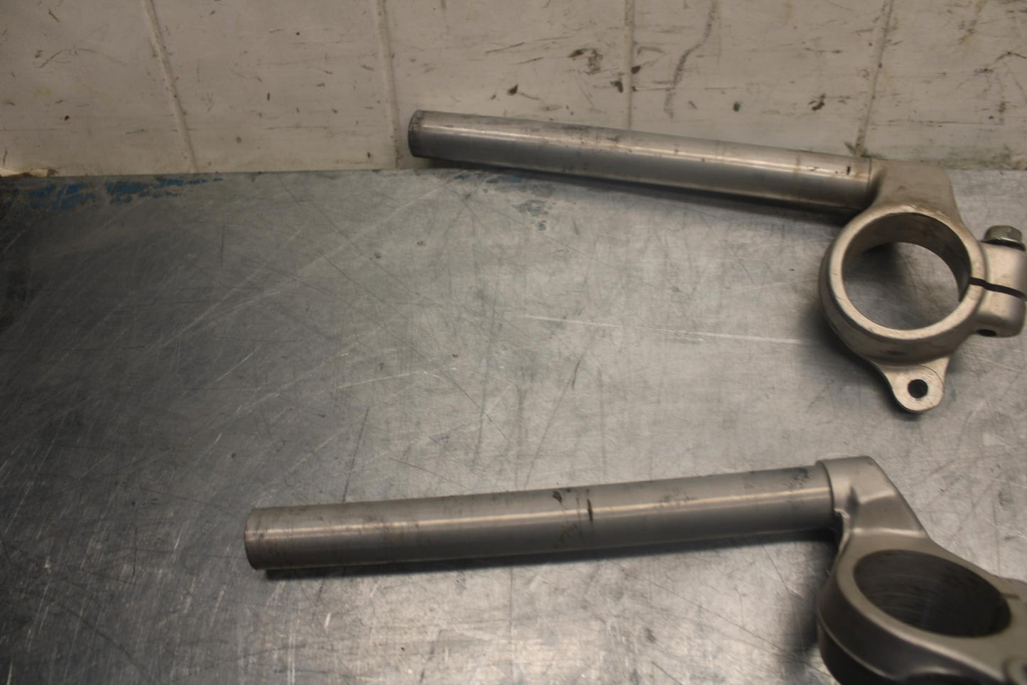 97-98 SUZUKI GSXR 600 SRAD LEFT RIGHT CLIP ON ONS HANDLEBARS PAIR SET BB455