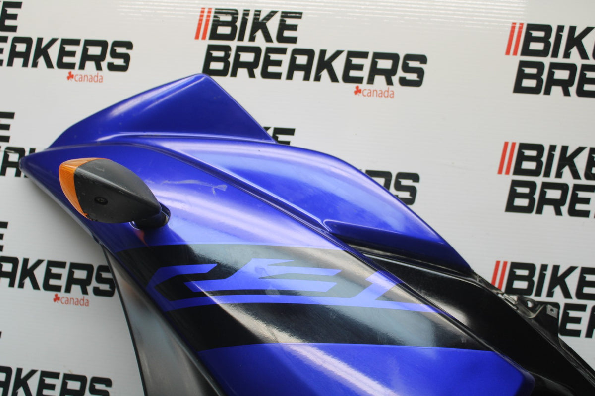 17-18 YAMAHA YZF R3 LEFT LOWER MID UPPER SIDE FAIRING COWL BB788