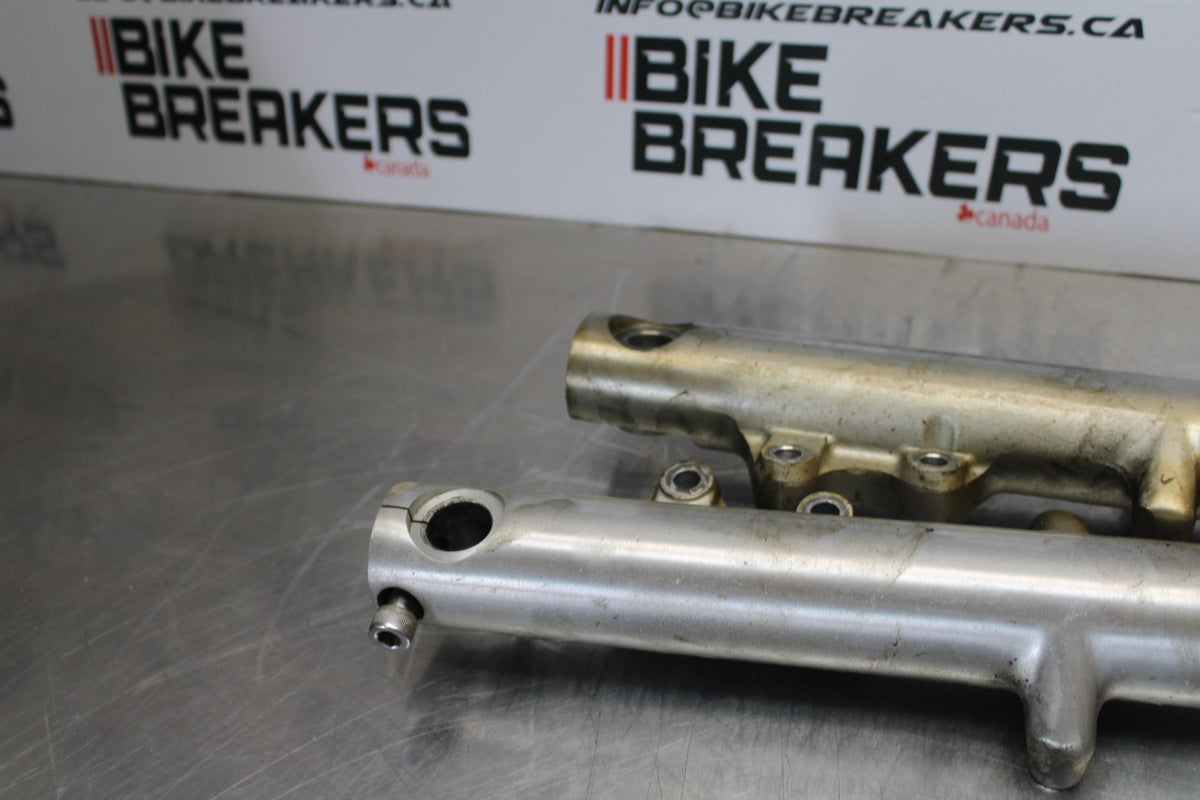 03-08 KAWASAKI VULCAN 1600 FRONT FORKS SHOCK SUSPENSION SET PAIR BB196