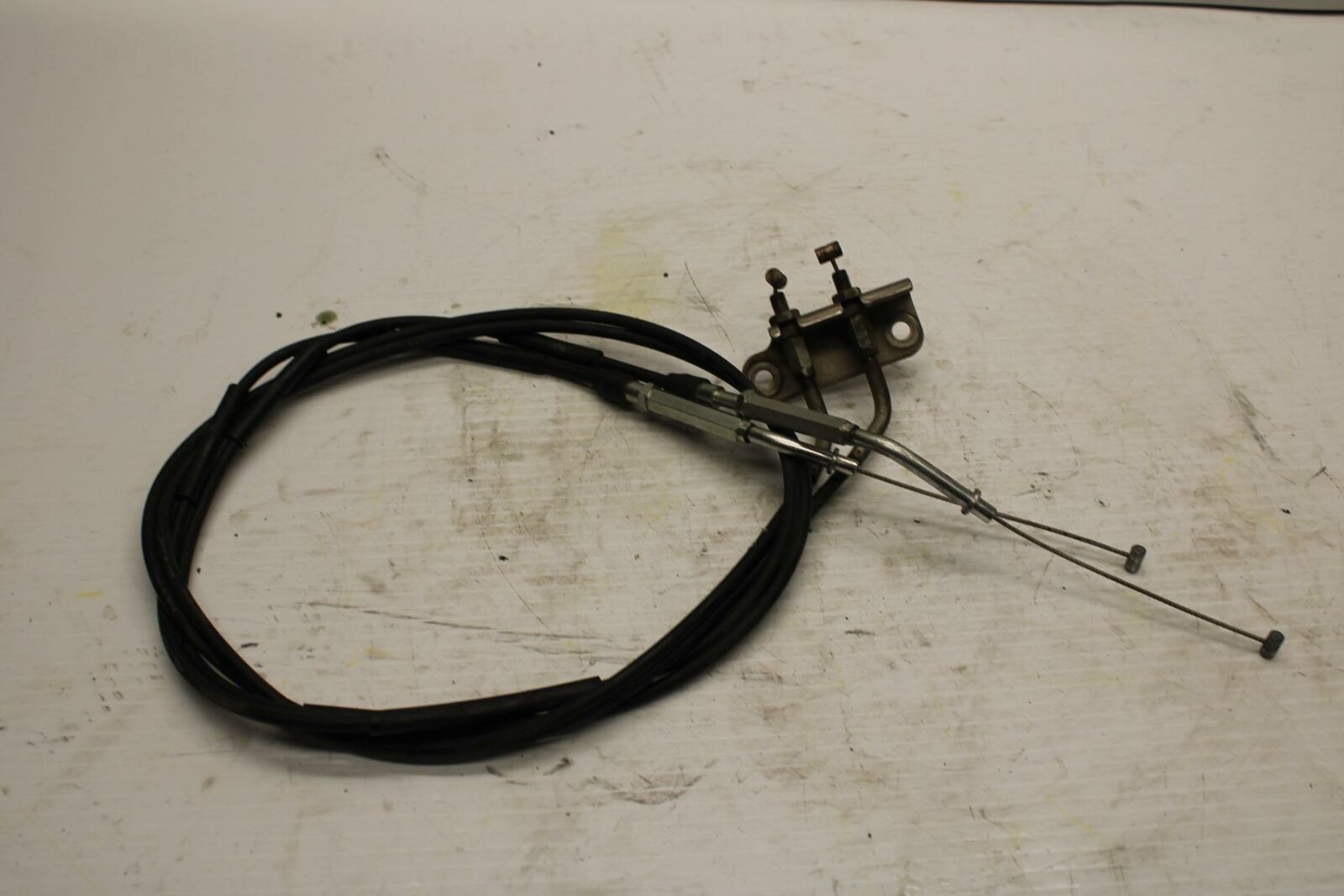 06-07 SUZUKI GSXR600 EXHAUST VALVE SERVO MOTOR CABLES LINES BB245