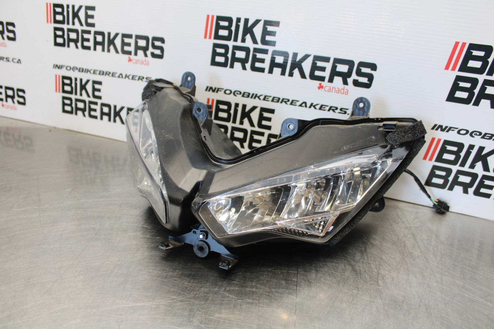 18-23 KAWASAKI NINJA 400 EX400 ABS FRONT HEADLIGHT HEAD LIGHT LAMP BB192