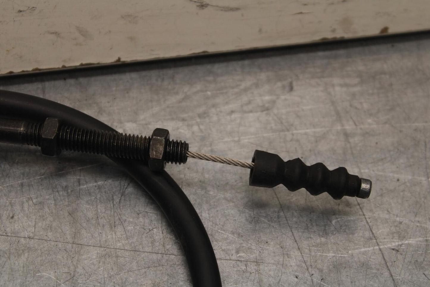 12-17 KAWASAKI ER-6N Z650 CLUTCH CABLE LINE BB607