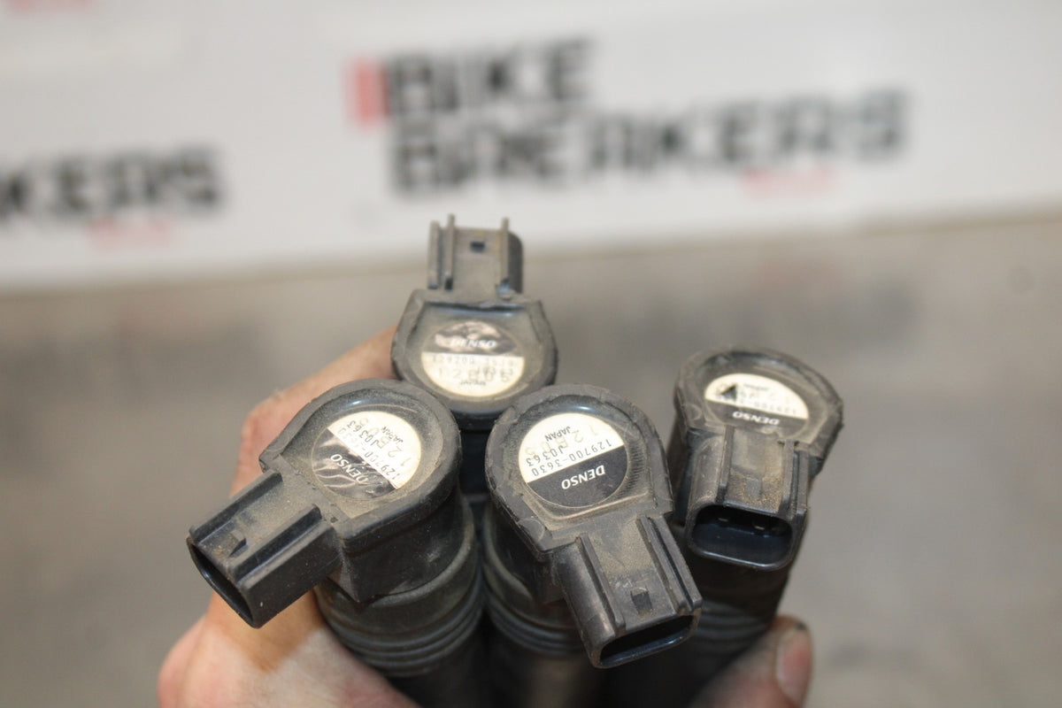 00-05 KAWASAKI NINJA ZX12R IGNITION COILS COIL SPARK PLUG CAPS BB892