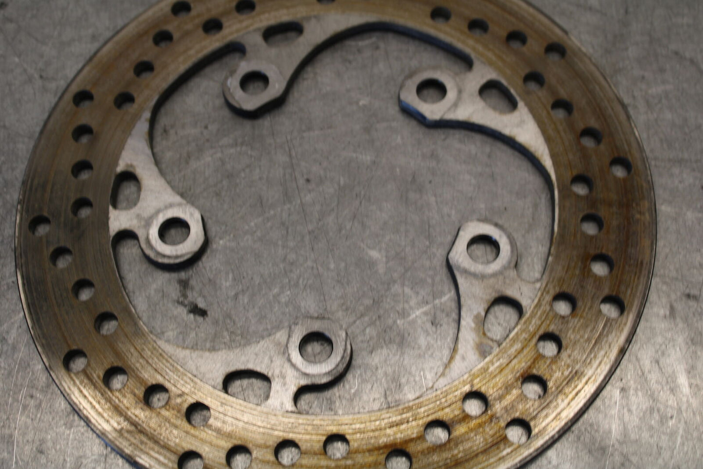 11-24 SUZUKI GSXR750 REAR ROTOR BACK BRAKE DISC BB687